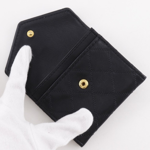 CHANEL Black Logo Wallet - Picture 5 of 11